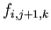 $ f_{i,j+1,k} $