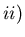 $\displaystyle ii)$