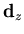 $ \mathbf{d}_{z} $