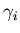 $ \gamma _{i} $